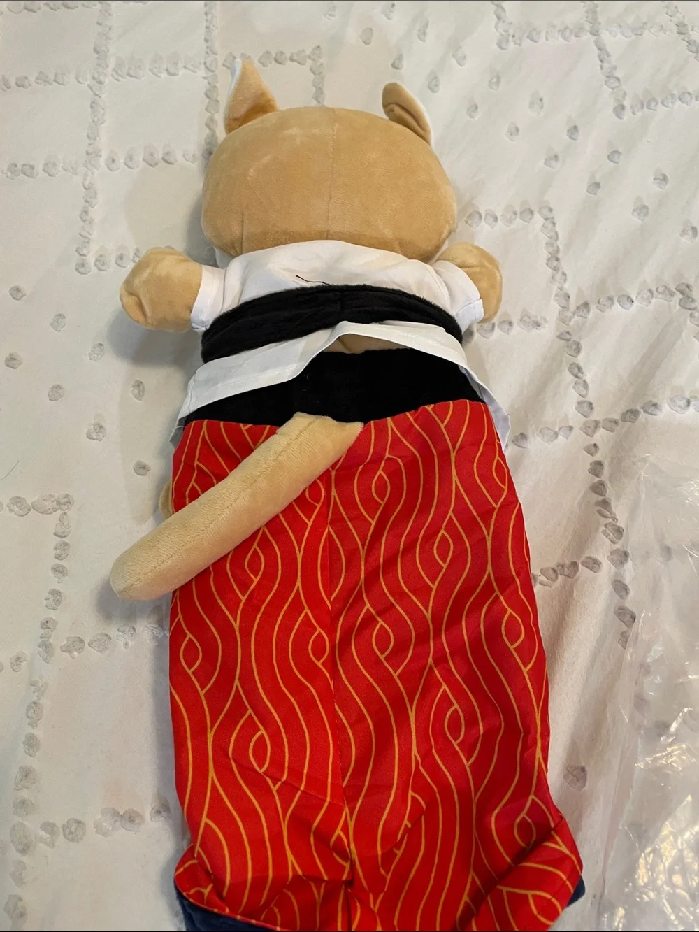 Karate Kitty Puppet Cat Wrestling Play Glove Full-Coverage Arm Sleeves toy nwt